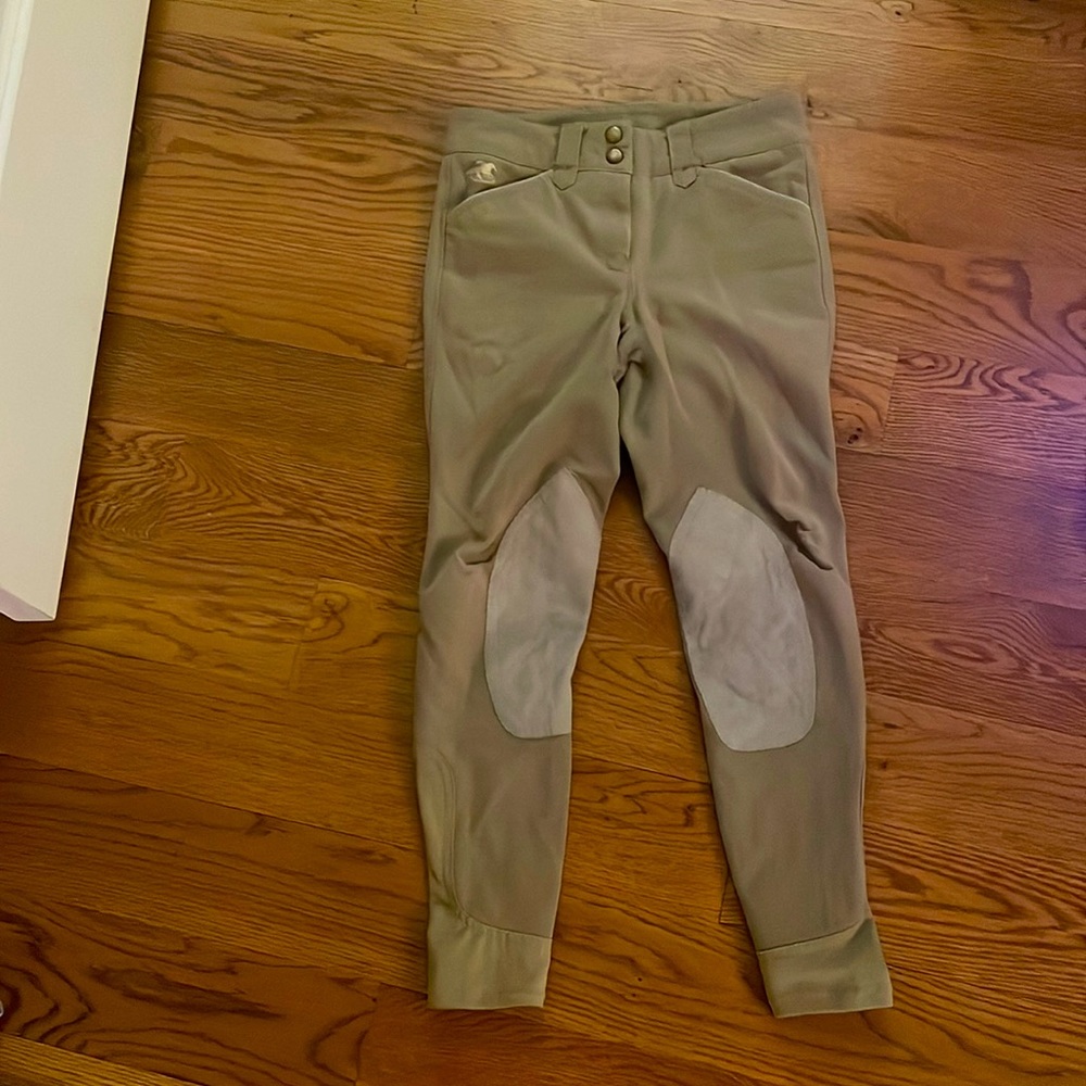 Piper Girls Original Breeches by Smartpak - Tan - Size 12 Girls